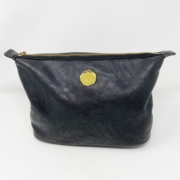 ANNA GRIFFIN | Black Large Cosmetic Bag - Picture 1 of 8
